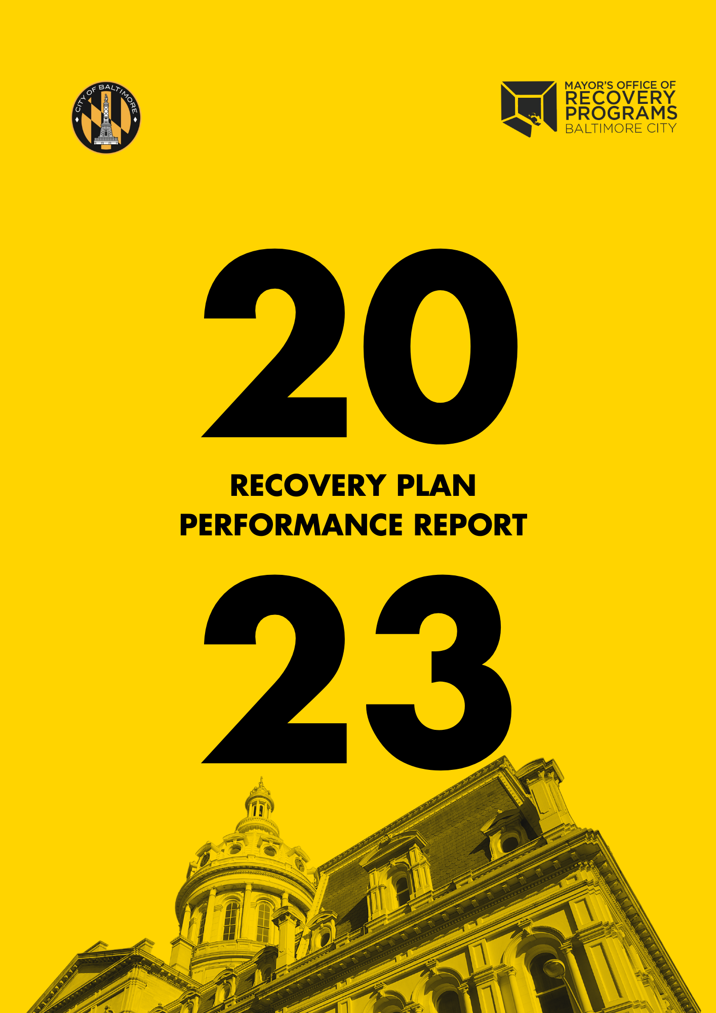 2023 - ARPA Baltimore Treasury Recovery Plan